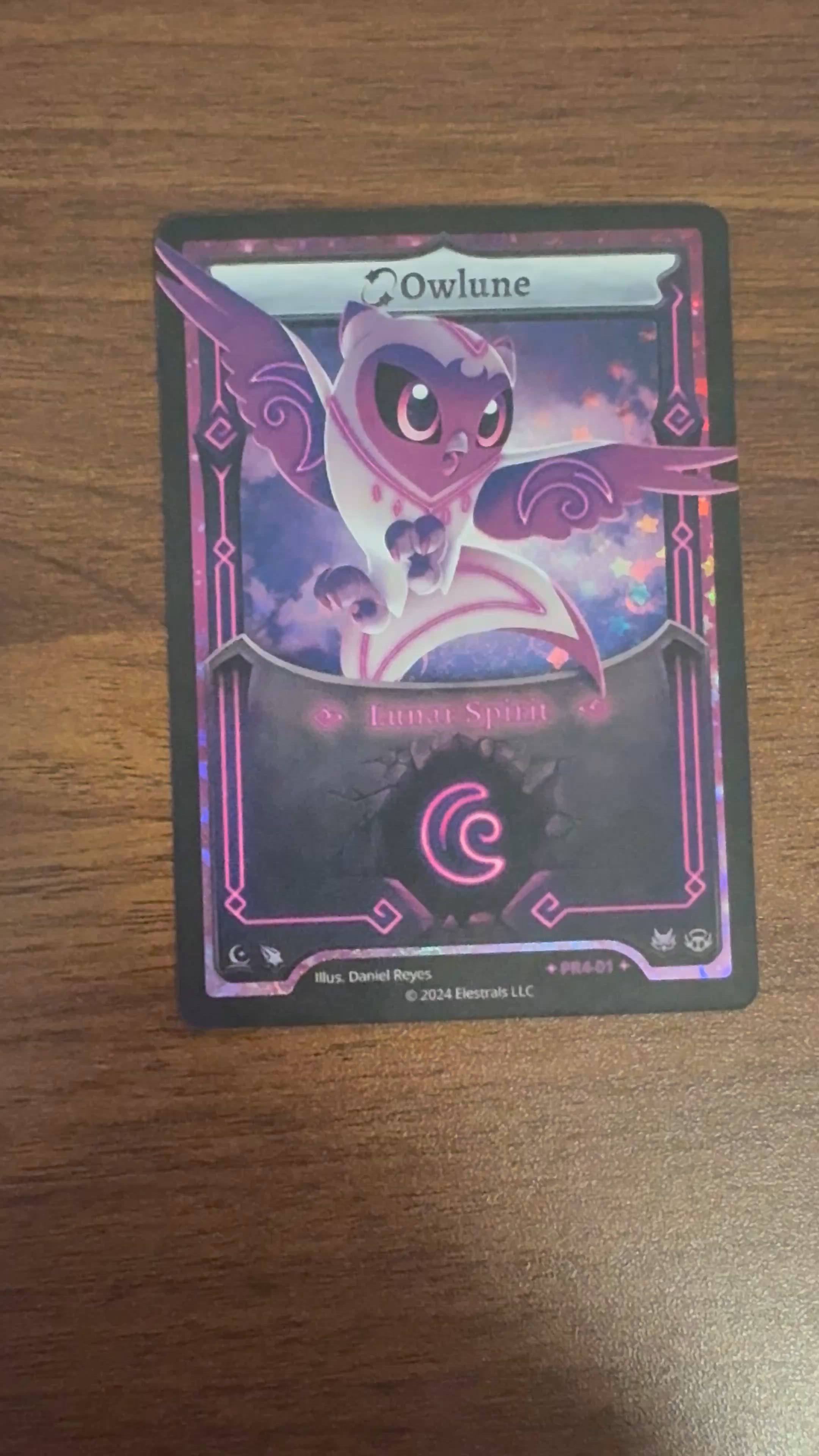 Elestrals TCG: Stellar Owlune Blister Pack - Moonrise (First Edition)