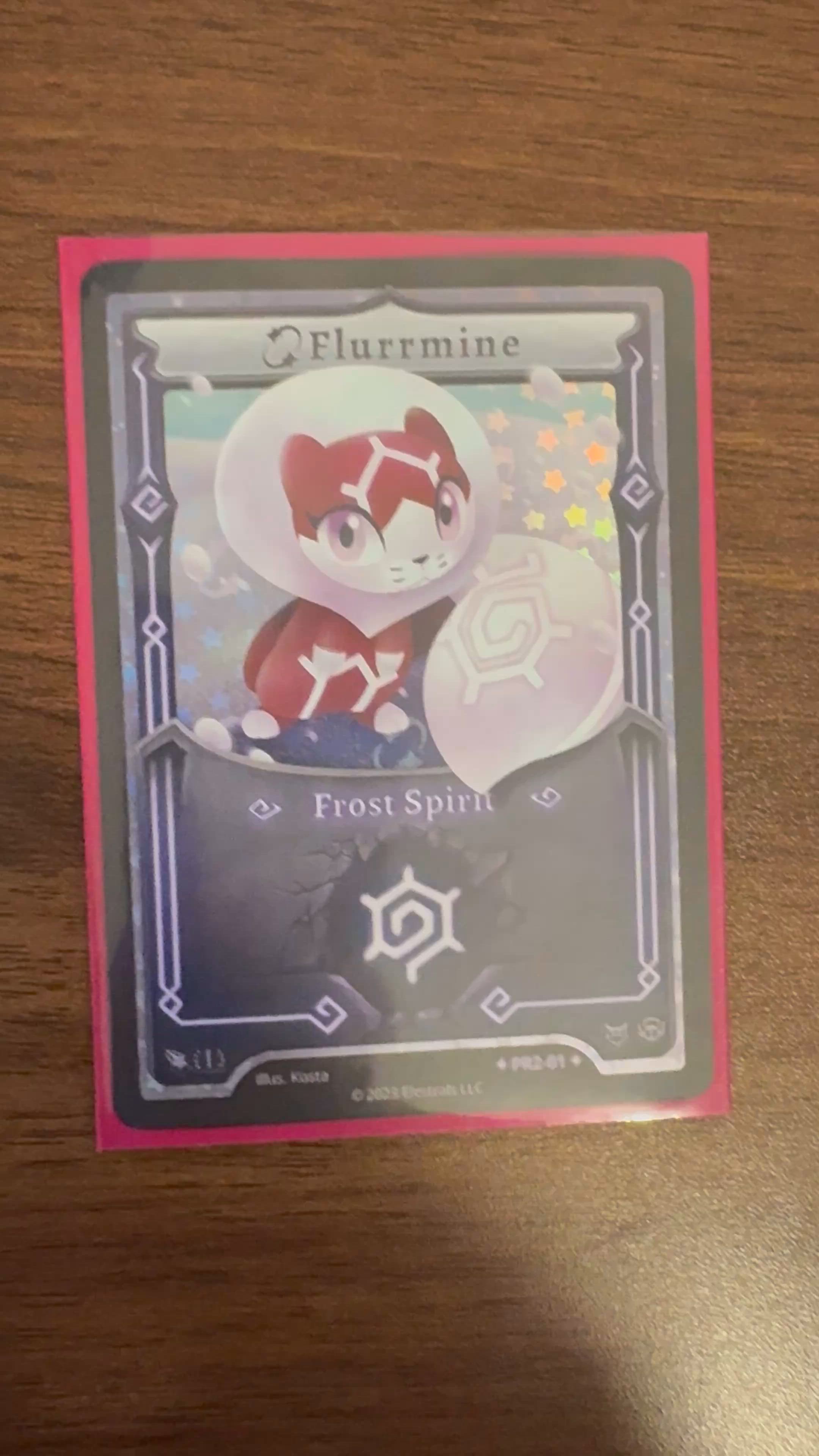 Elestrals TCG: Stellar Platypulse Blister Pack - Frostfall (First Edit