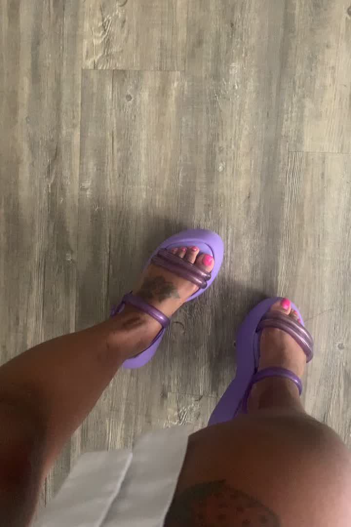 Airbubble Platform Sandal in Lilac – Melissa Shoes