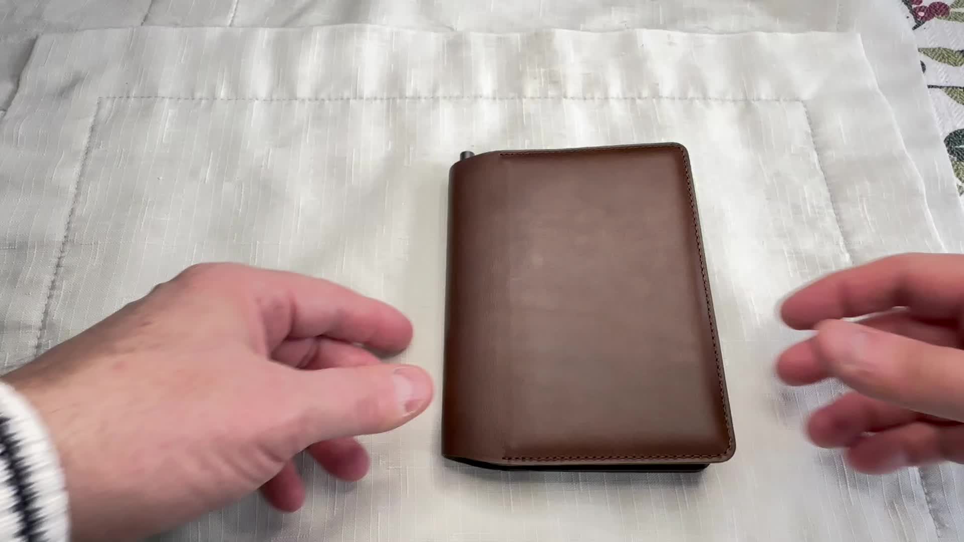 Passport Wallet - Rustic Brown - Pen Edition | NOMAD