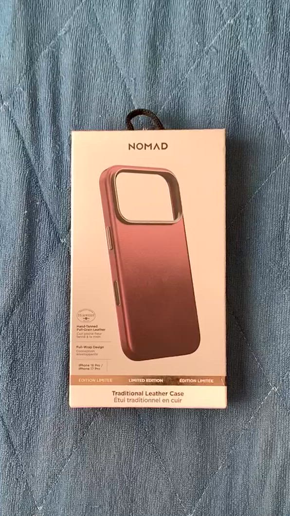 Traditional Case - iPhone Air - Rustic Brown | NOMAD