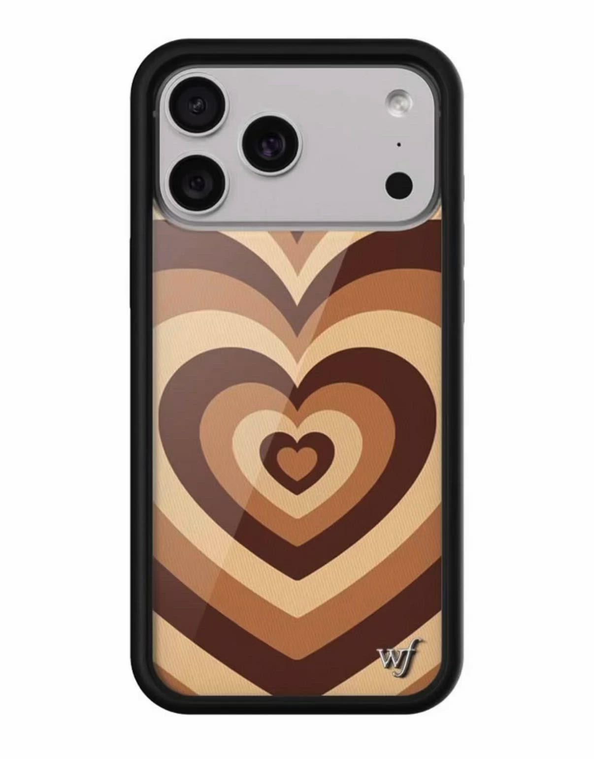 Latte Love | Mocha iPhone 18 Pro Max Case – Wildflower Cases