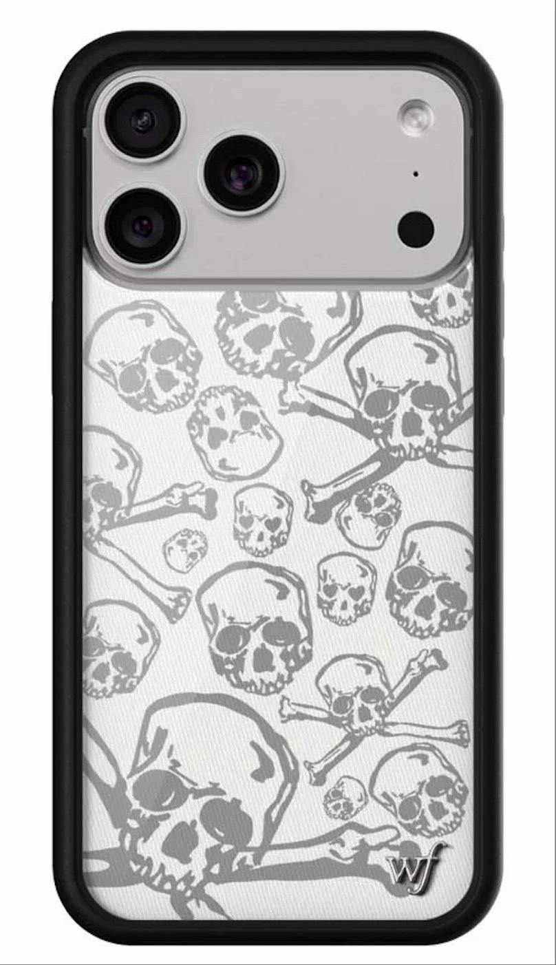 Skull Girl iPhone 17 Pro Case – Wildflower Cases