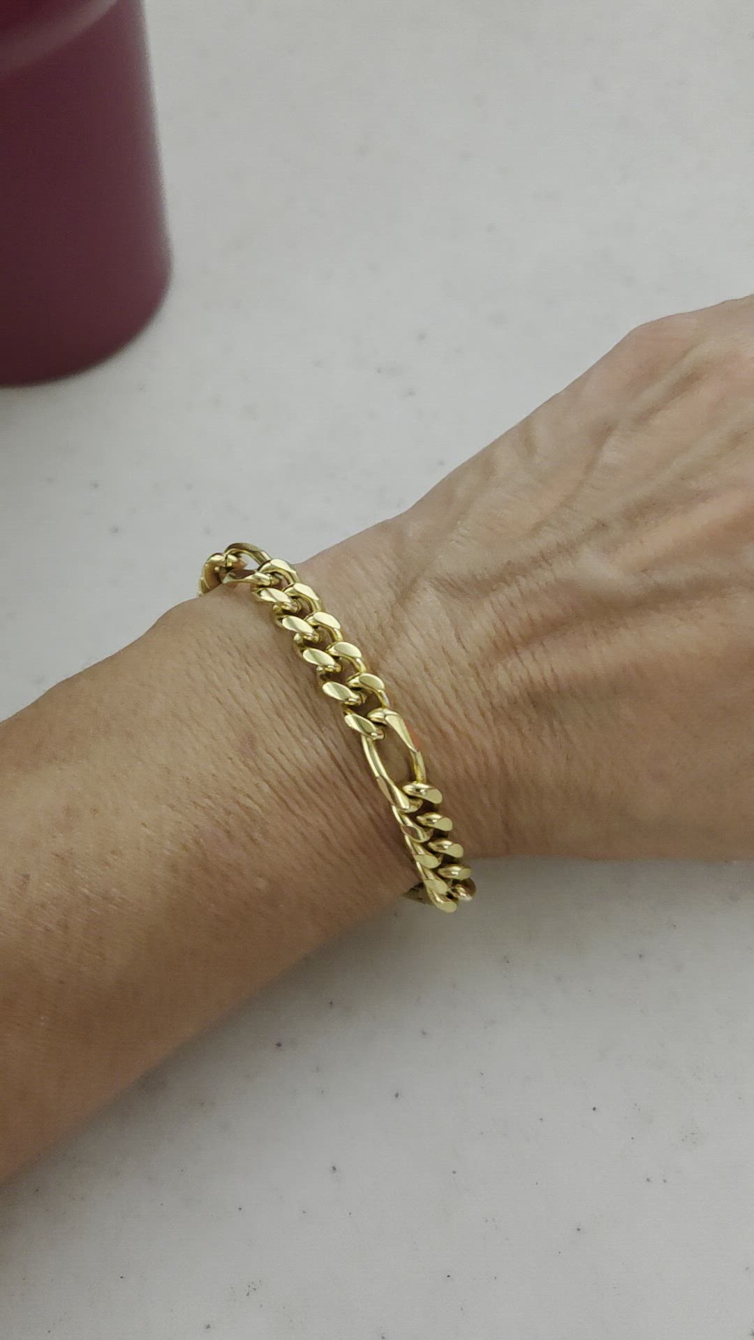 Women's Figaro Bracelet 8mm