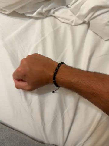 Onyx Beaded Bracelet Gold