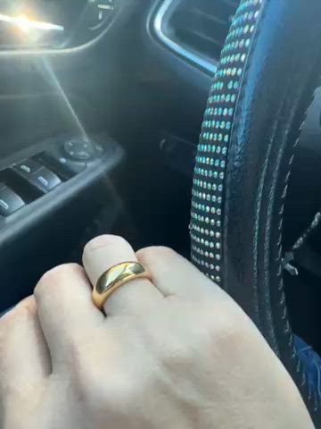 Women's Dome Ring Gold