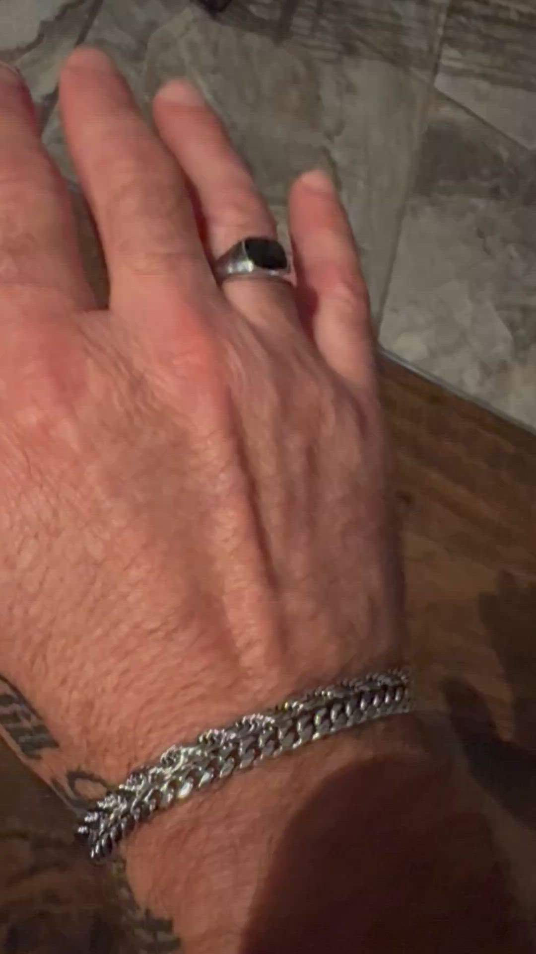 Square Signet Ring Silver