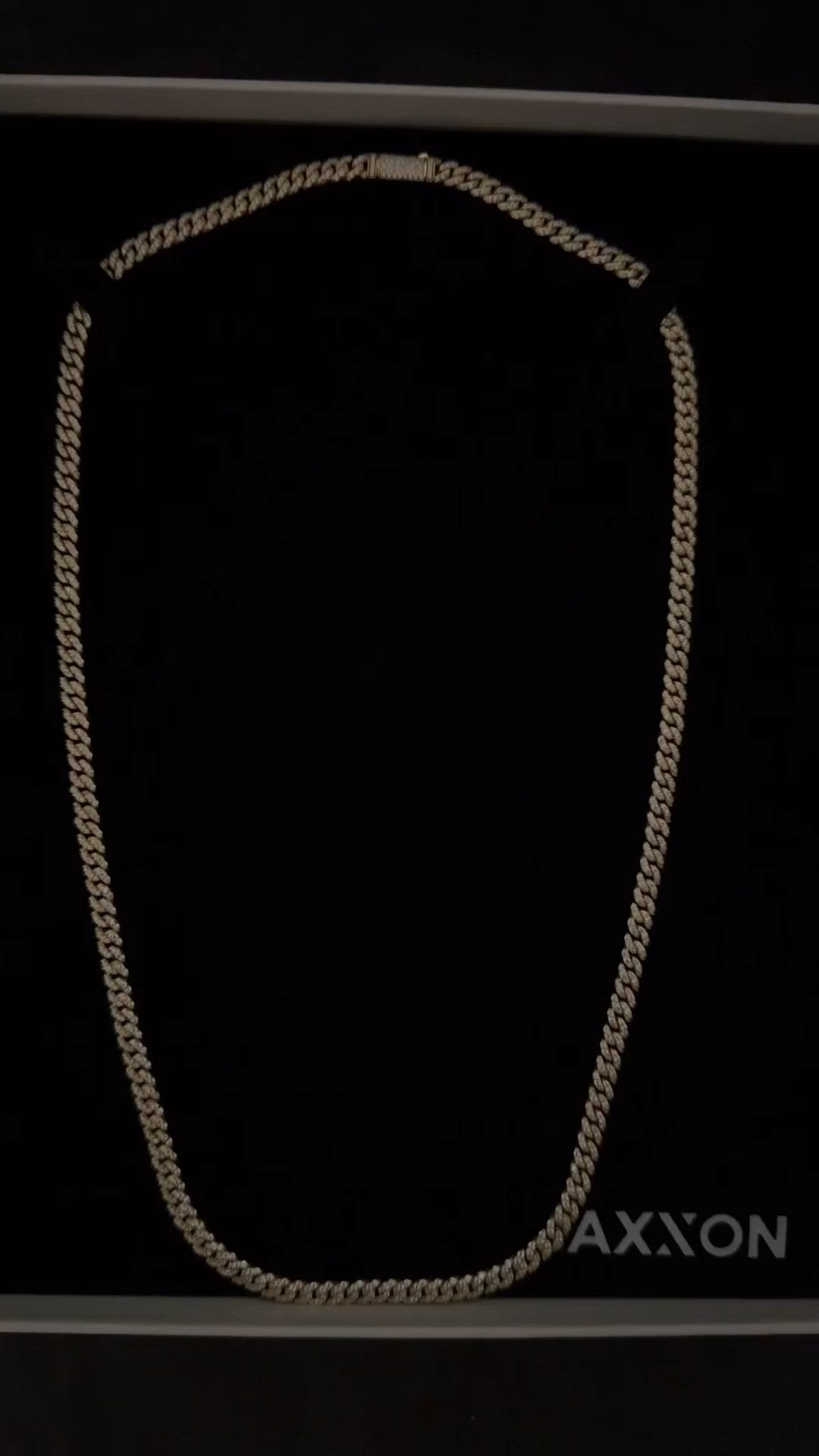 Iced Out Cuban Link Chain 5mm