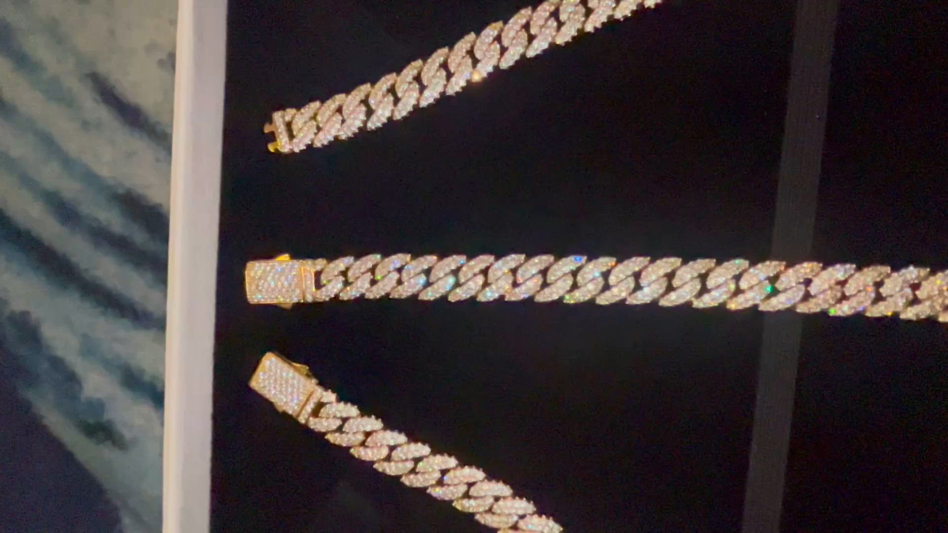 Iced Out Cuban Set 10mm