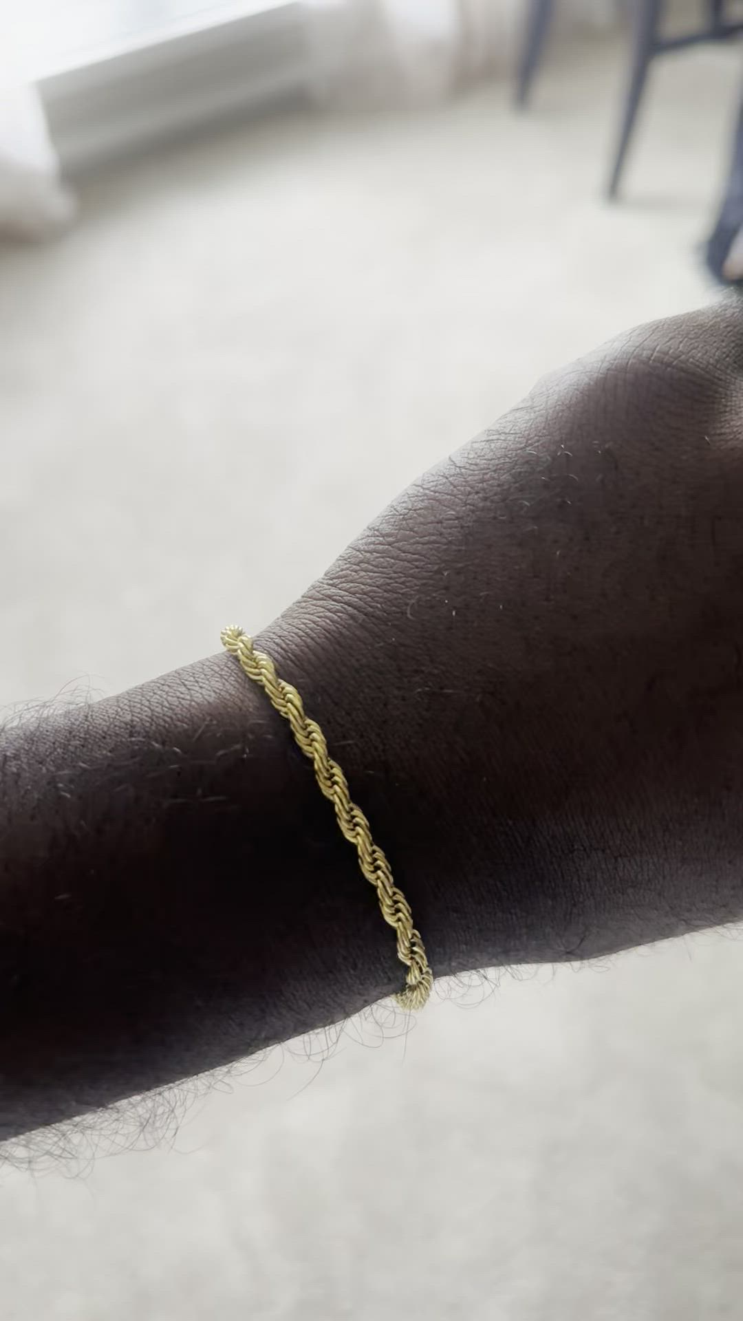 Cuban + Rope Bracelet Stack