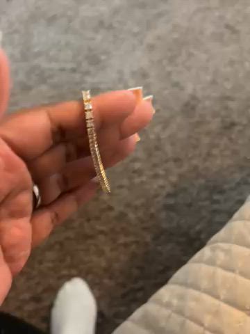 Tennis Bracelet Square Cut