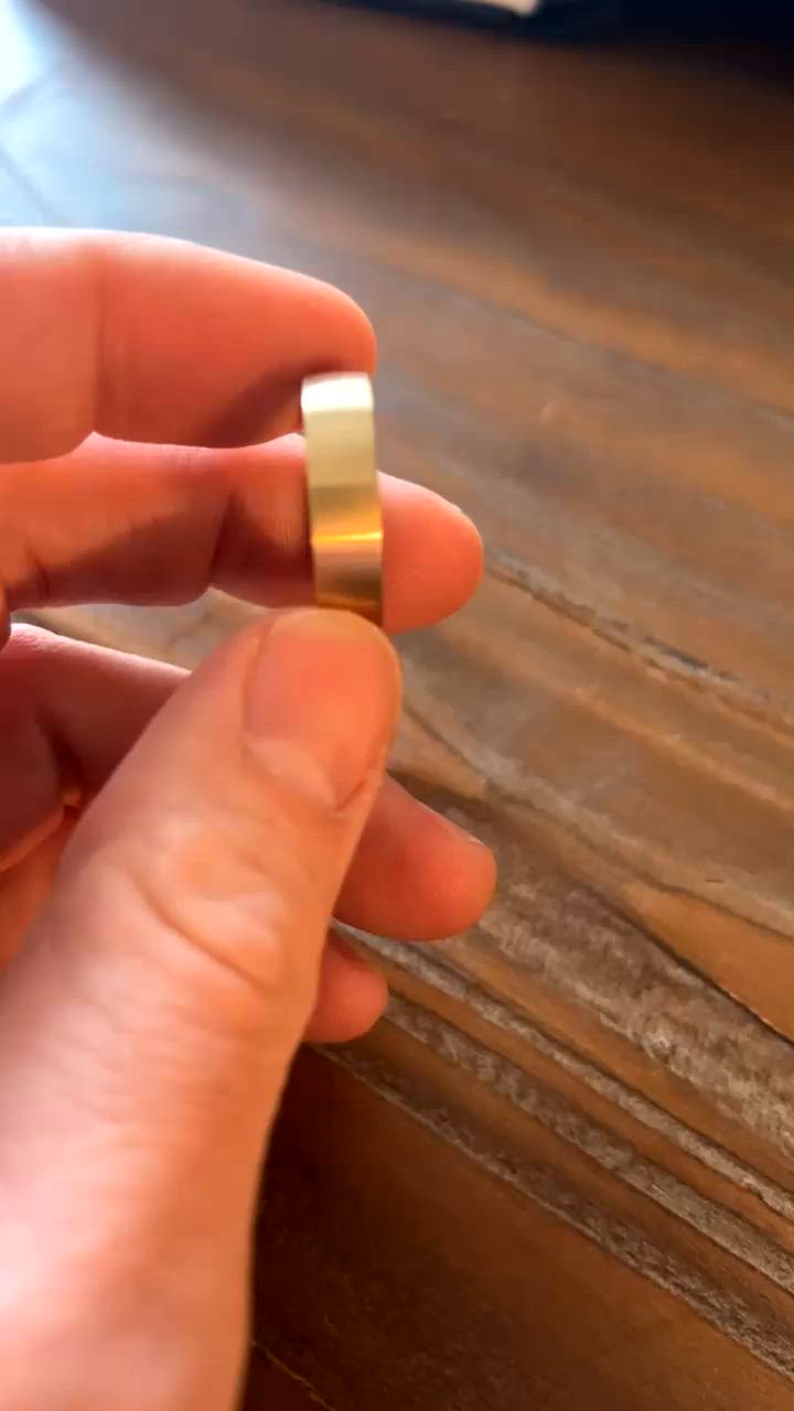 Modern Classic Diamond Framed Band 6mm