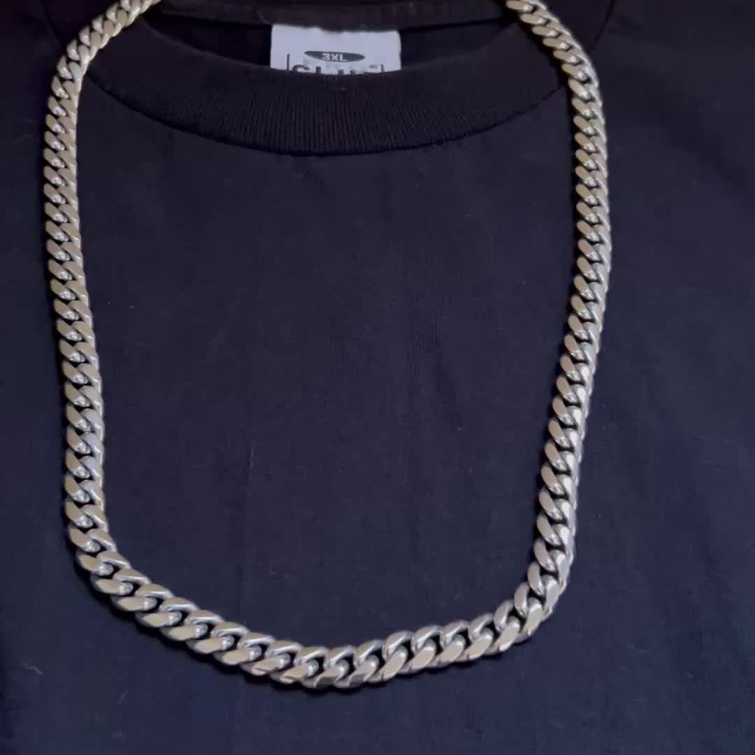 JX1 Automatic Watch + Cuban Link Chain - 10mm