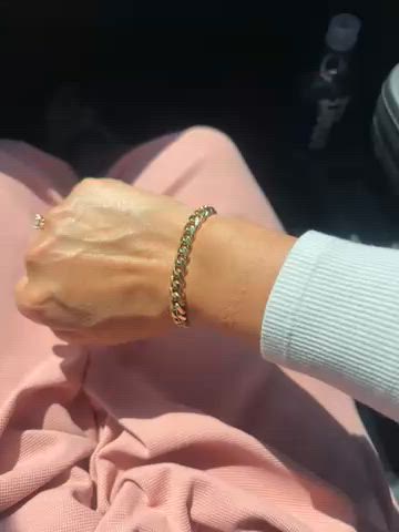 Women's Cuban Link Bracelet 8mm