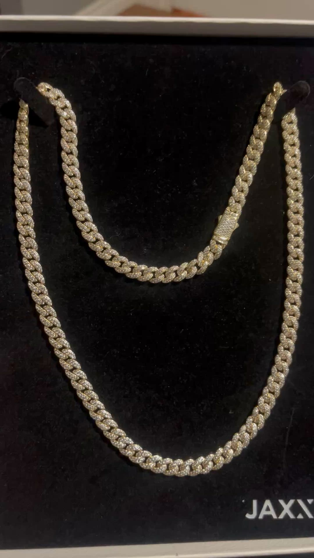 Iced Out Cuban Link Chain 8mm