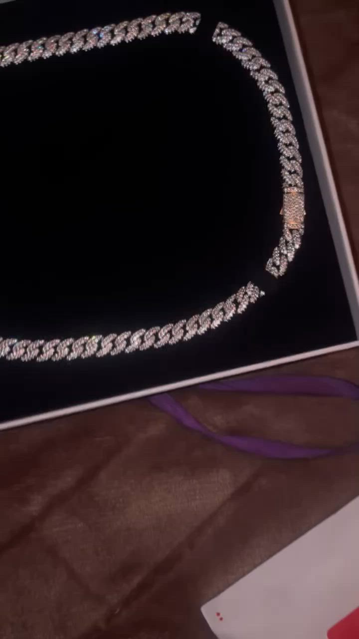 Iced Out Cuban Link Chain 10mm