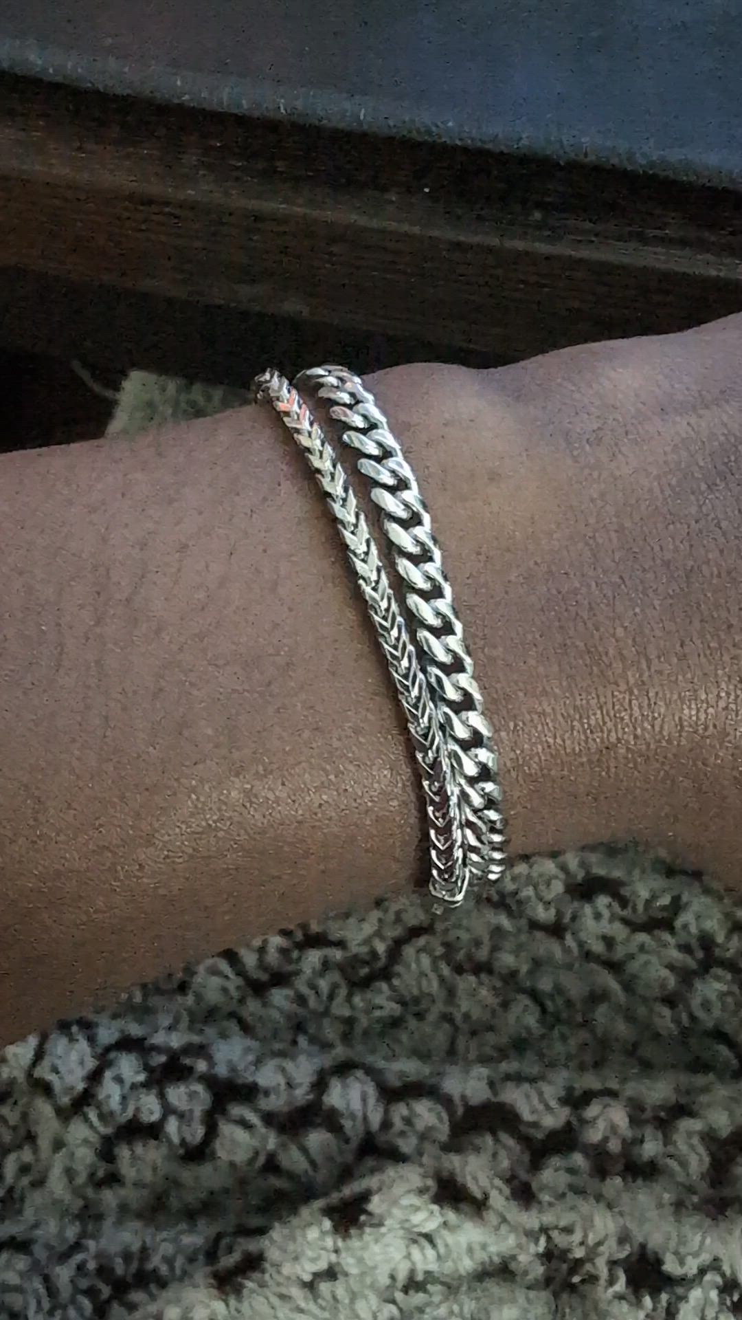 Cuban + Franco Bracelet Stack