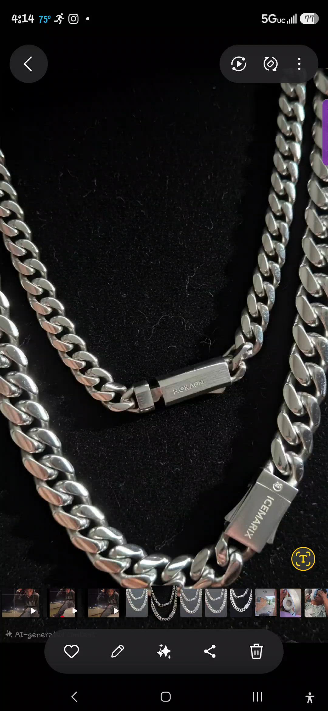 Cuban Link Chain 8mm