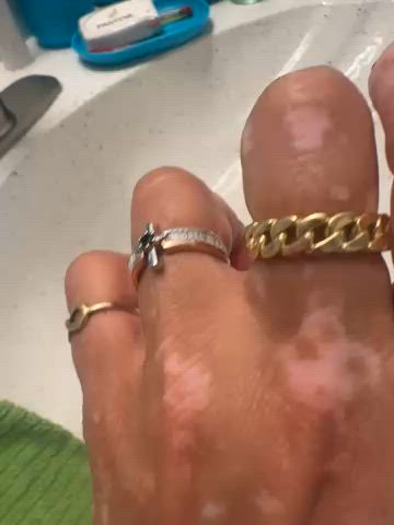 Women's Cuban Link Ring Gold