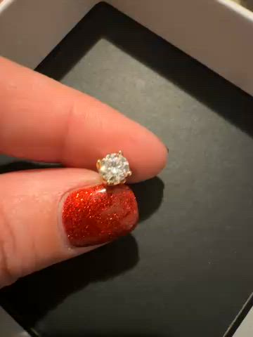 Classic Stud Earrings Gold