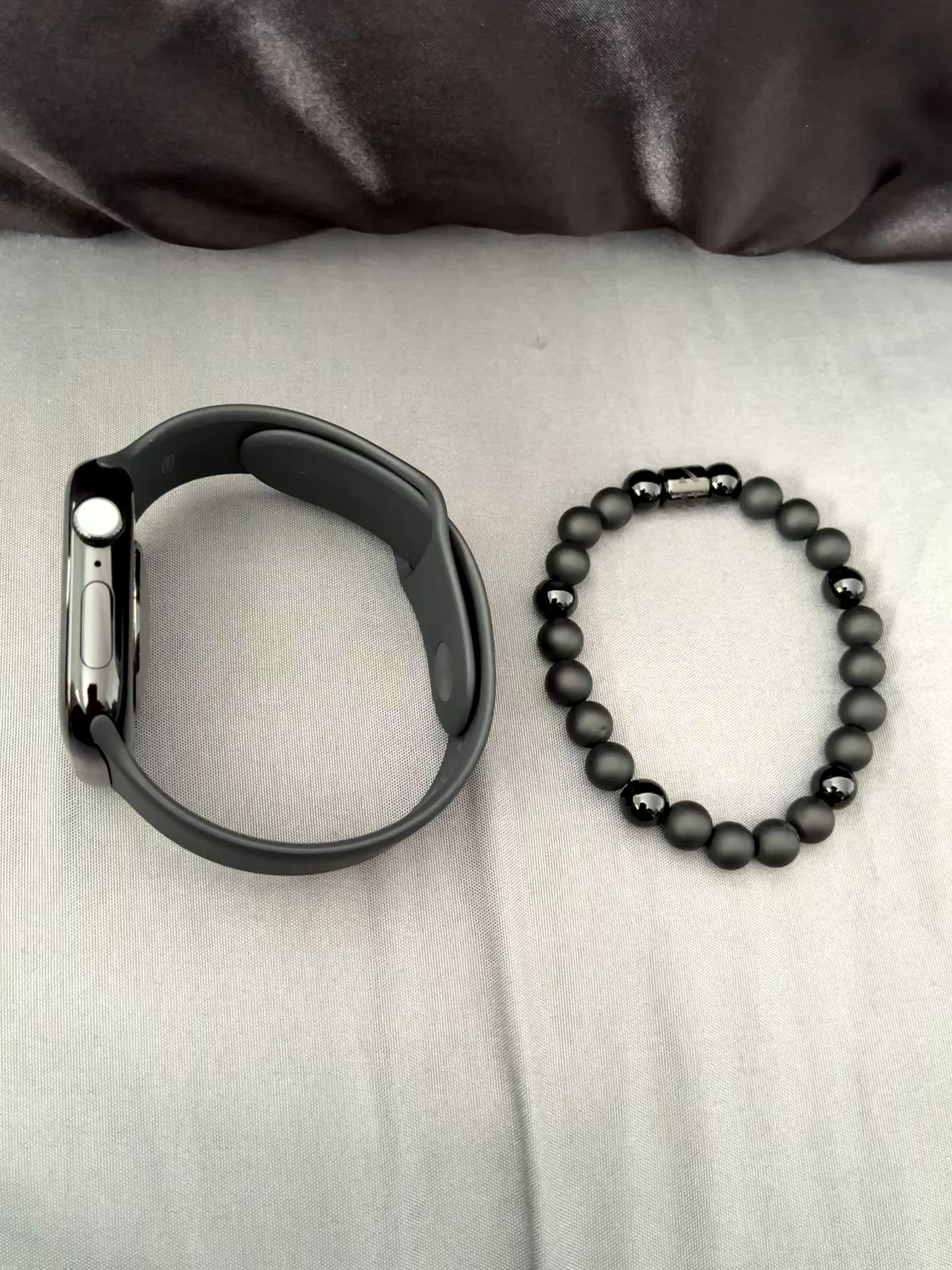 Hidden Hills Beaded Bracelet Black