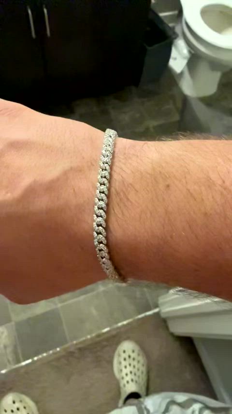 Iced Out Cuban Link Bracelet 5mm