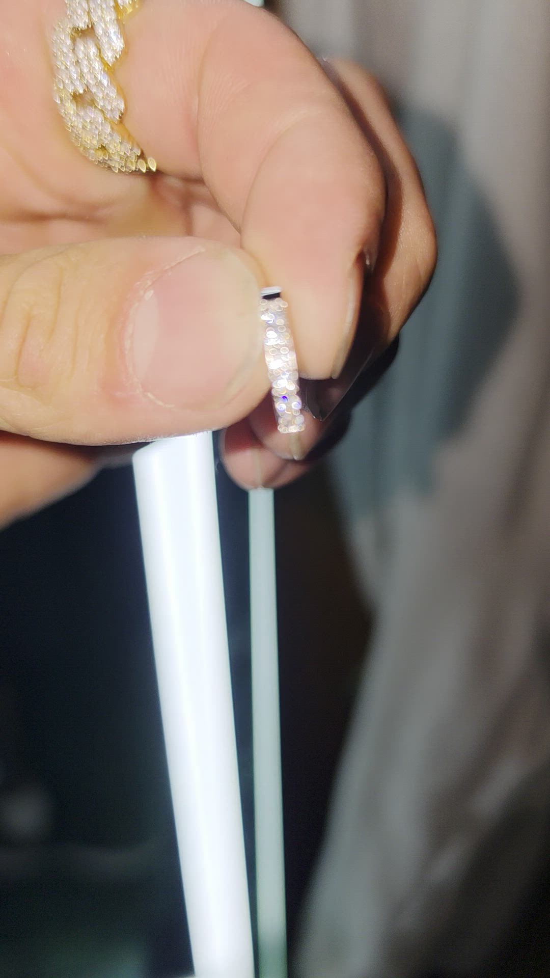 Studded Huggie Earrings