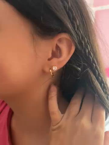 Classic Stud Earrings Gold