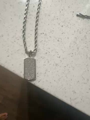 Iced Out Capitol Pendant