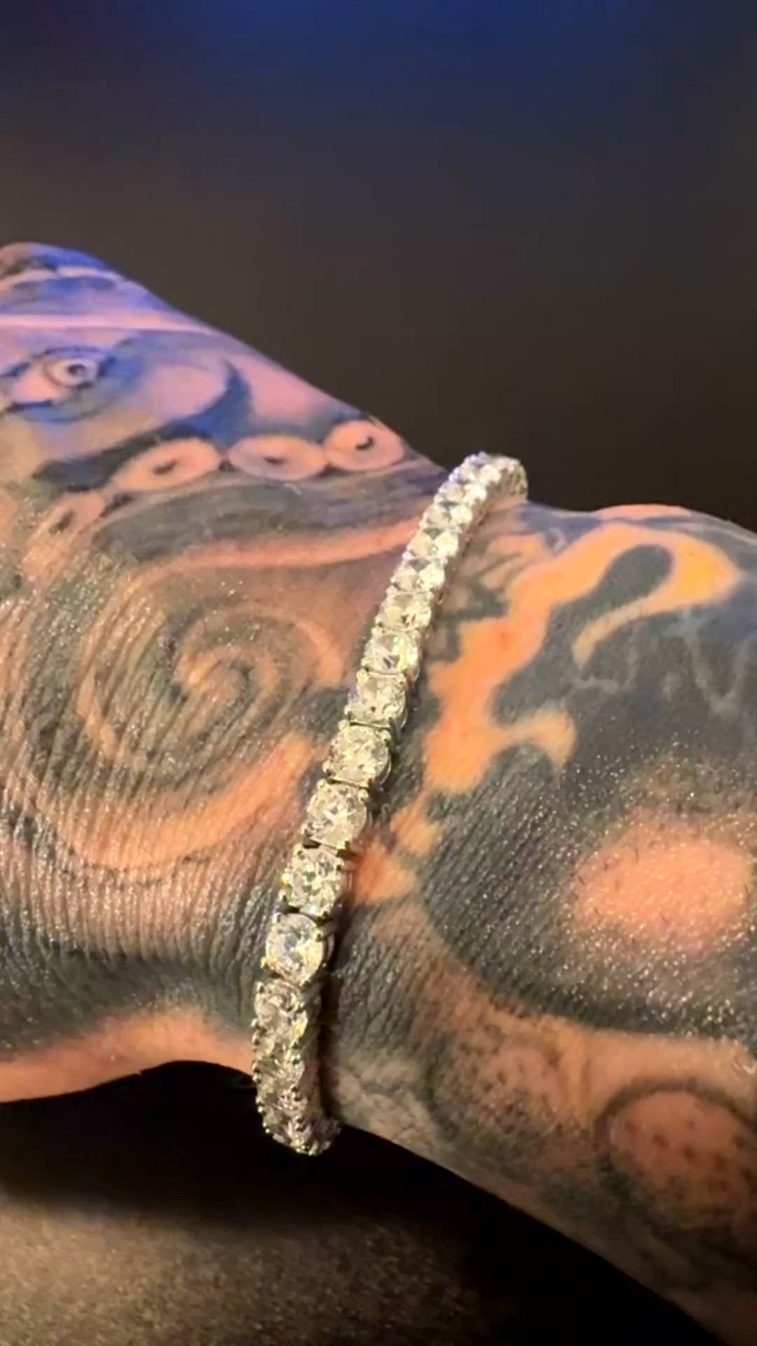 Tennis Bracelet Round Cut