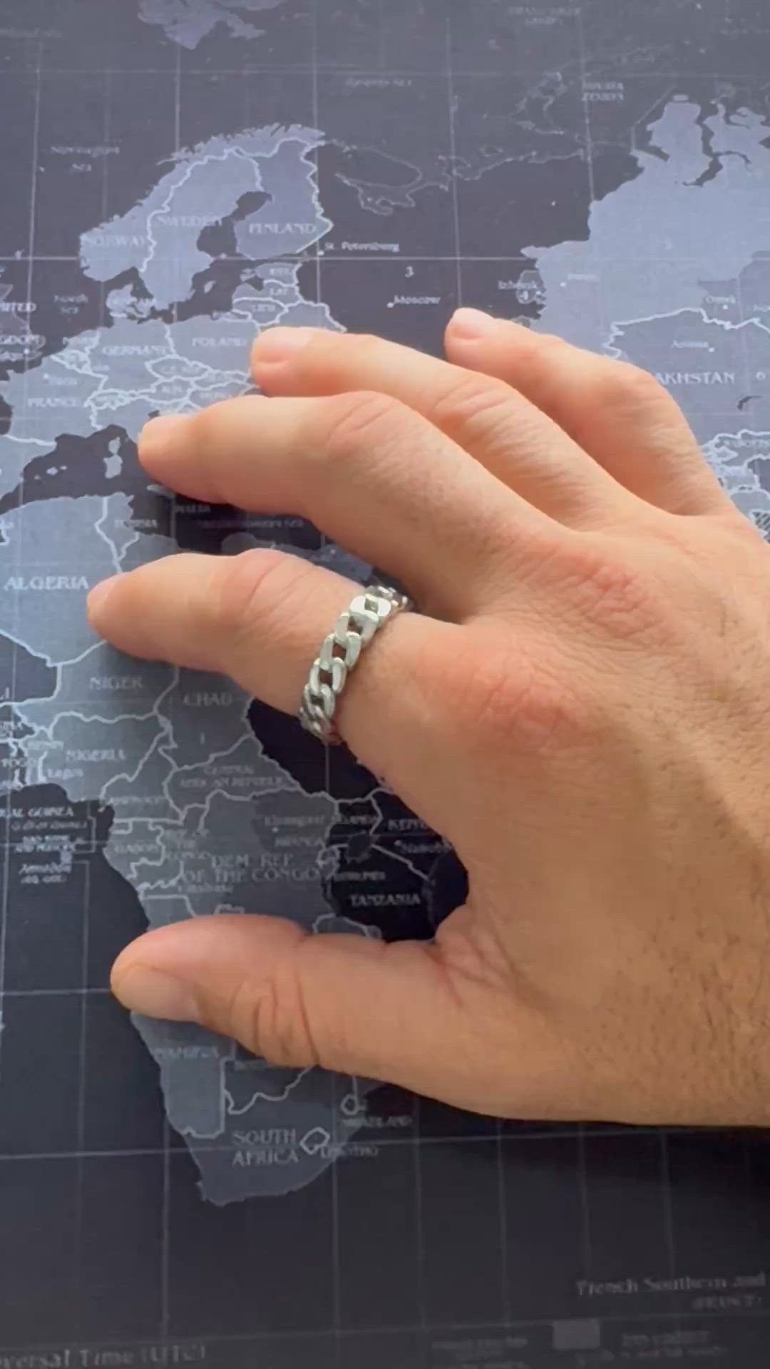 Cuban Link Ring Silver