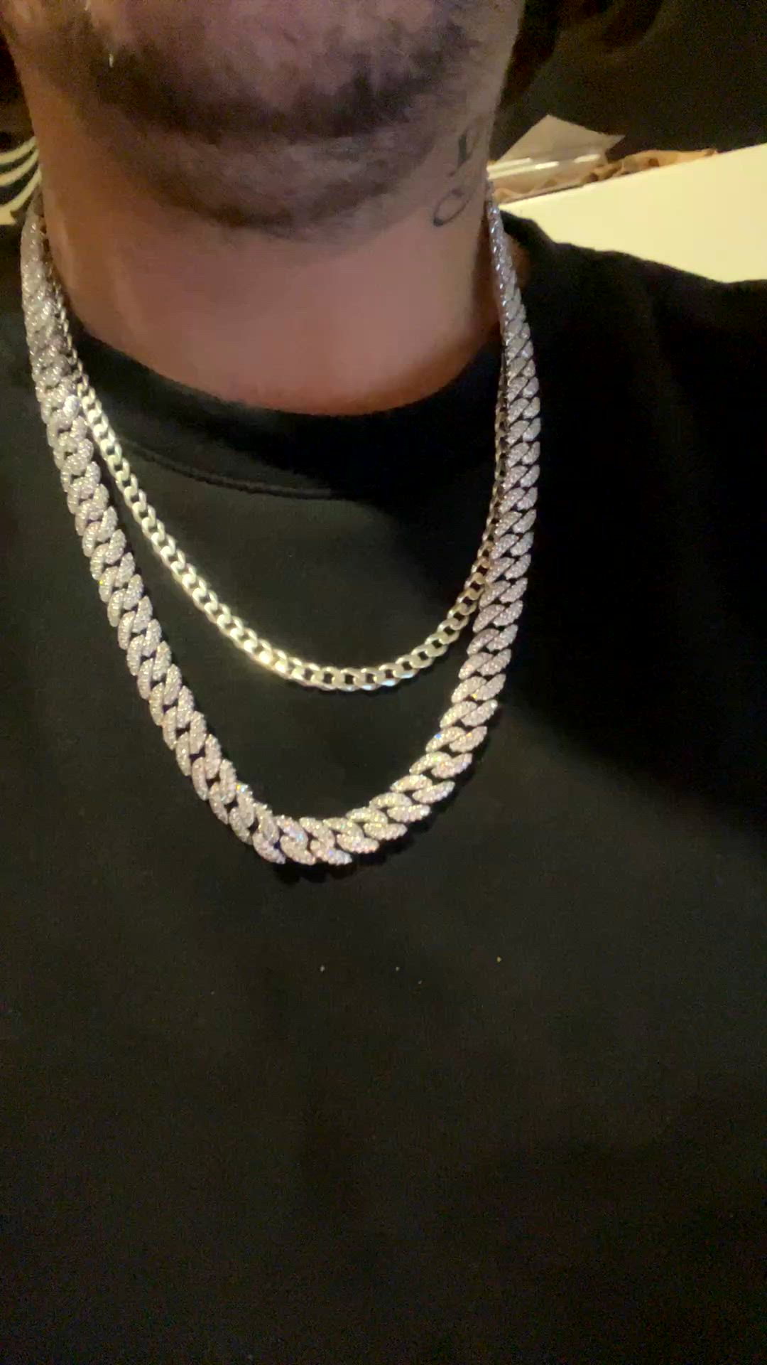 Iced Out Cuban Link Chain 10mm