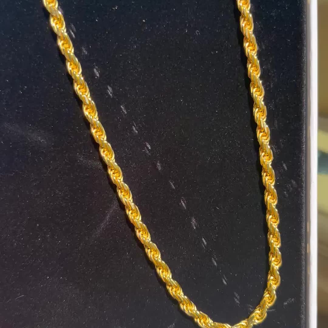 Rope Chain - 4mm