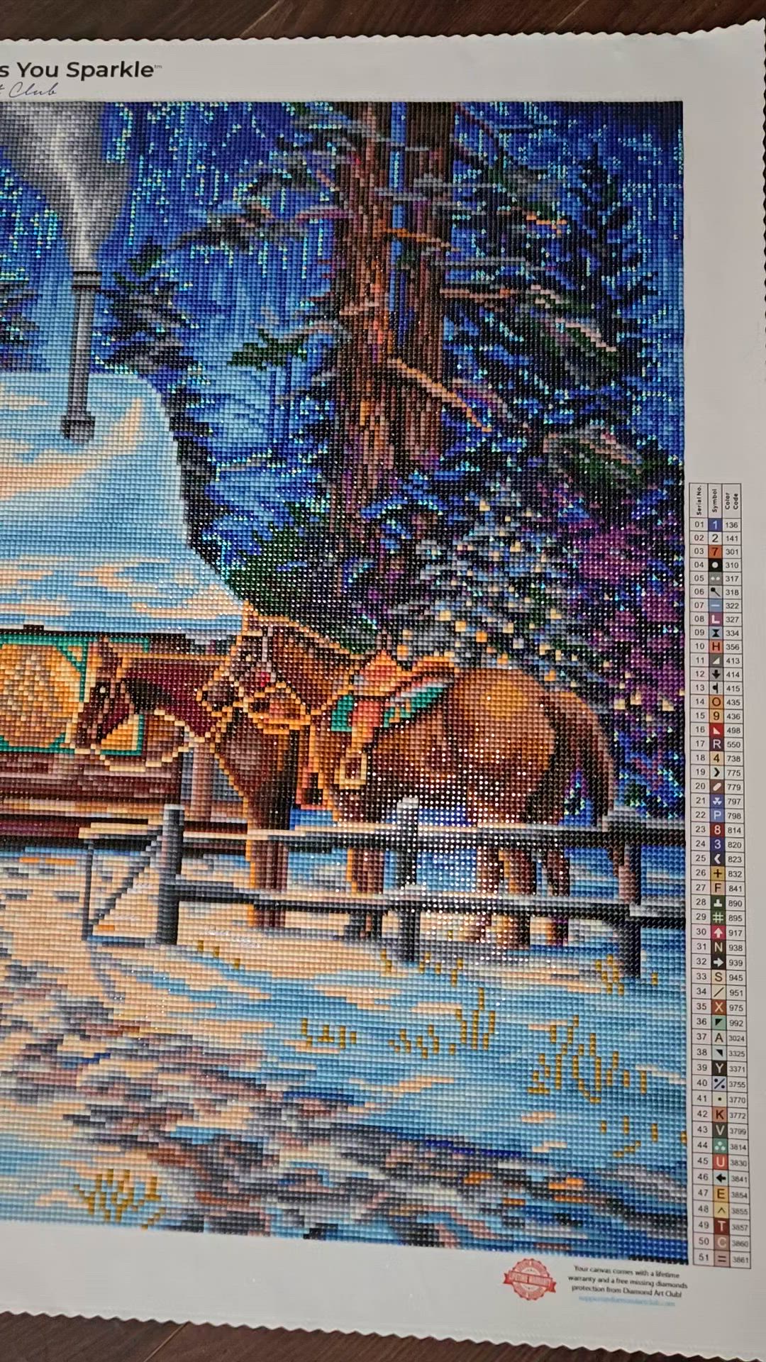 Winter's Oasis Diamond Painting Kit – Diamond Art Club