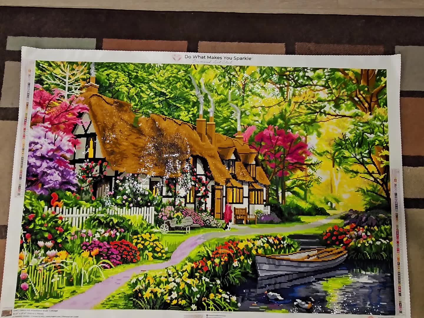 Woodland Walk Cottage Diamond Painting Kit – Diamond Art Club