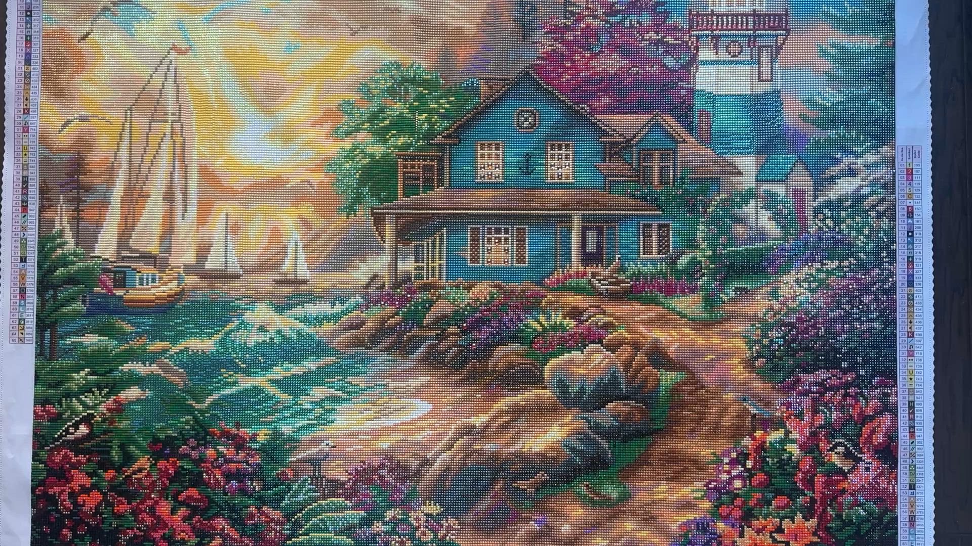Sunrise by the Sea – Diamond Art Club