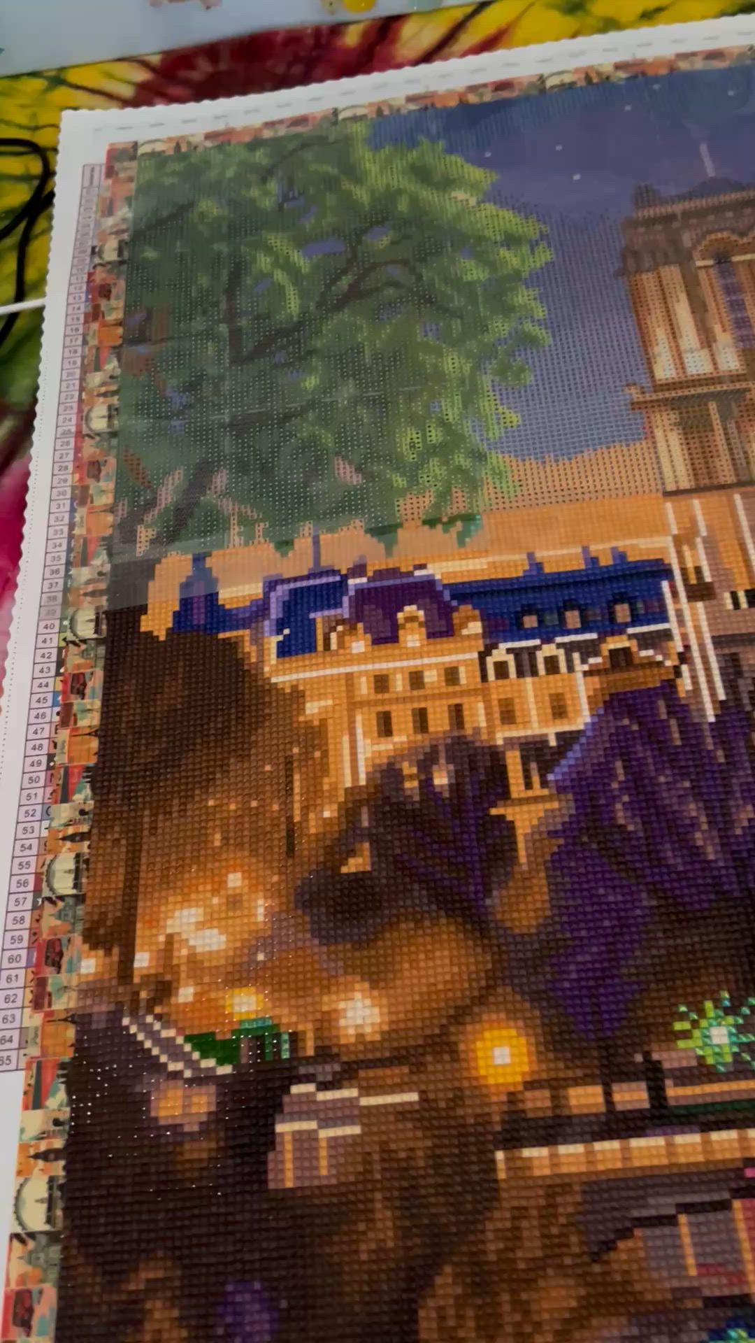 Notre Dame Night Diamond Painting Kit – Diamond Art Club