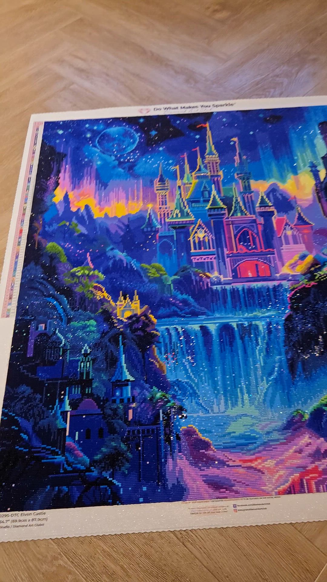 ダイヤモンドアートクラブ Elven Castle キット Elven Castle – Diamond Art Club