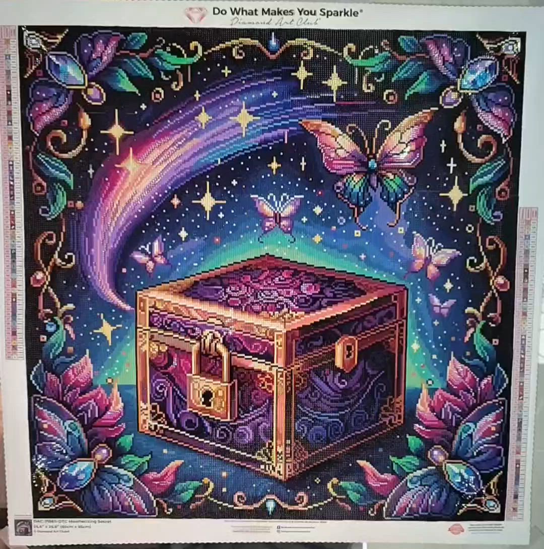 魅惑の秘密 ダイヤモンドアートキット – Diamond Art Club