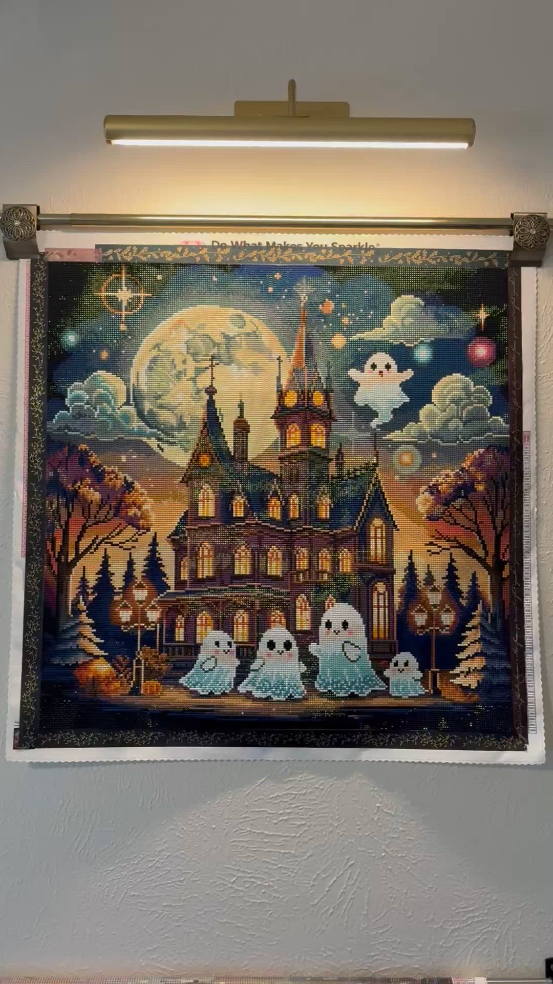 グレイス様　オーダー　ダイヤモンドアート　2-8 Ghost Family ダイヤモンドアートキット | Diamond Art Club