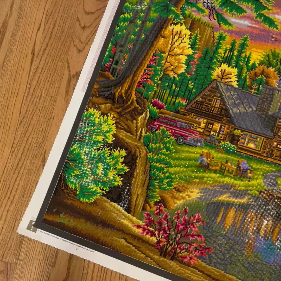 Mystery Kit #8 - Landscape Diamond Painting Kit – Diamond Art Club