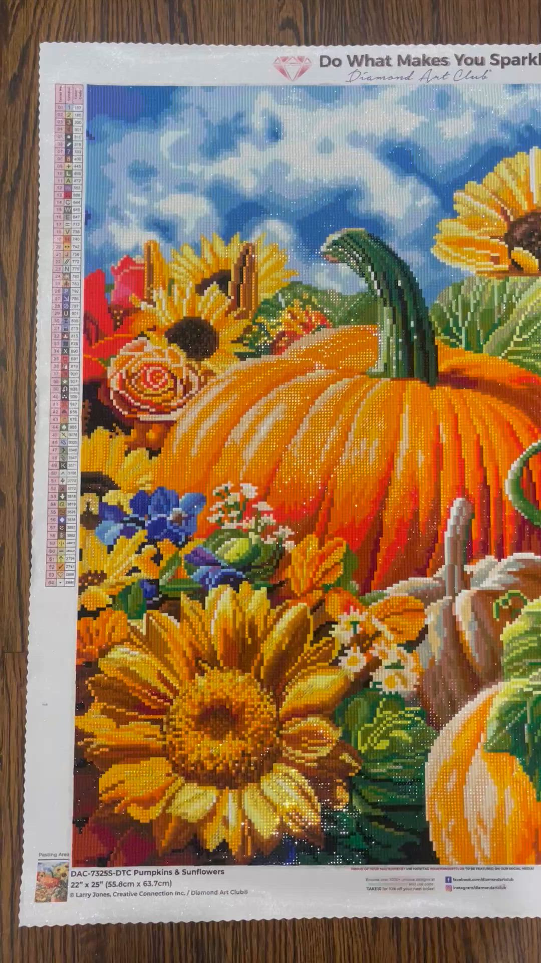 Pumpkins & Sunflowers – Diamond Art Club