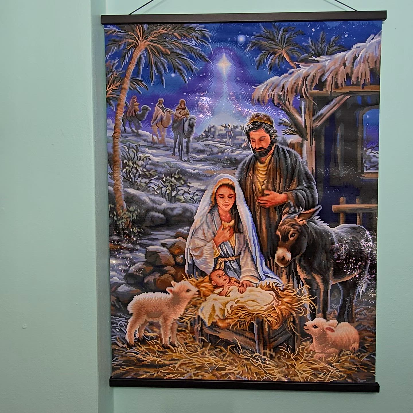 DAC ダイヤモンドアートキット A Savior is Born A Savior is Born Diamond Art Kit | Diamond Art Club