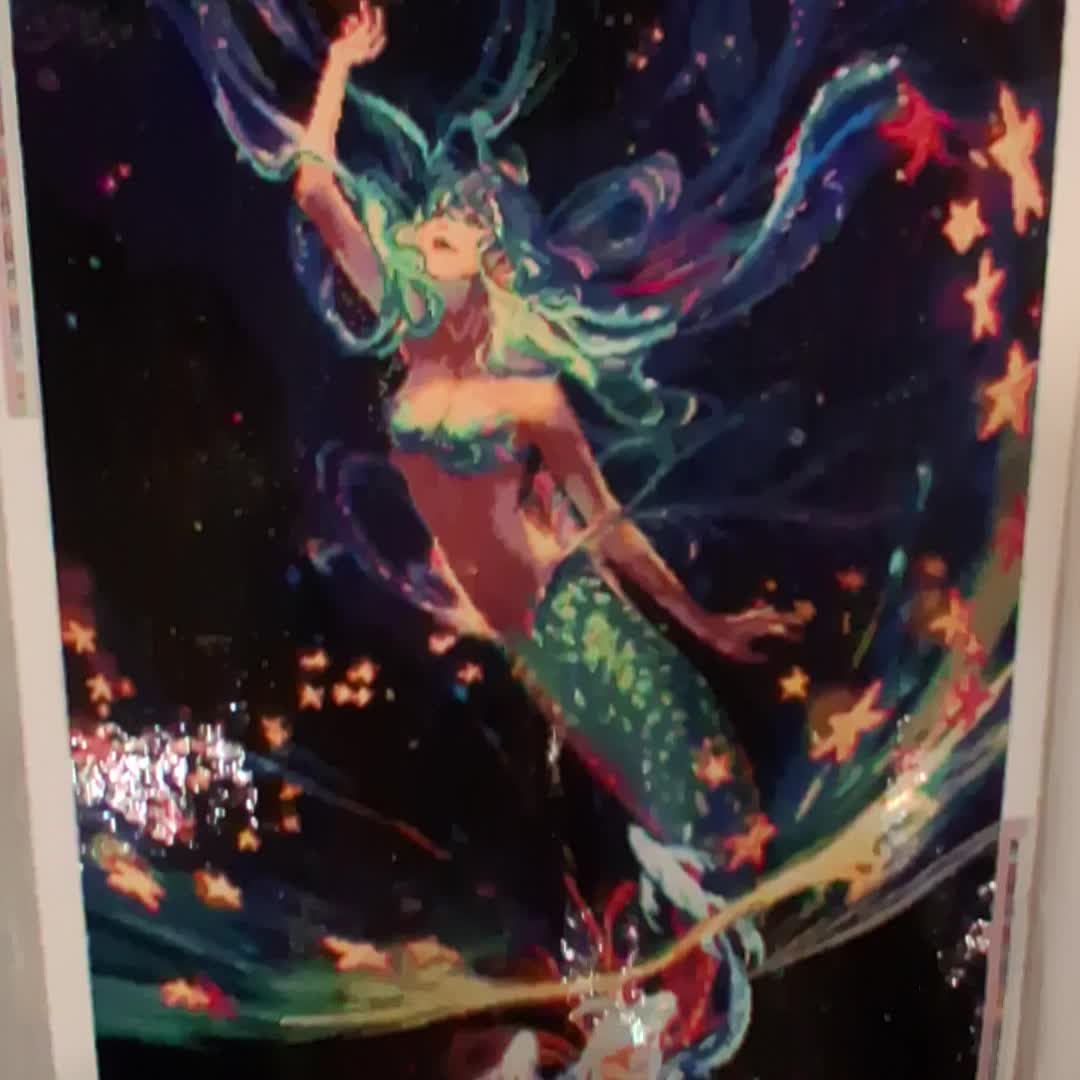 Sea Star Mermaid Diamond Painting Kit – Diamond Art Club