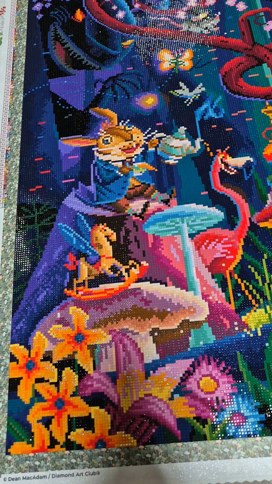 Alice in Wonderland Diamond Painting Kit – Diamond Art Club
