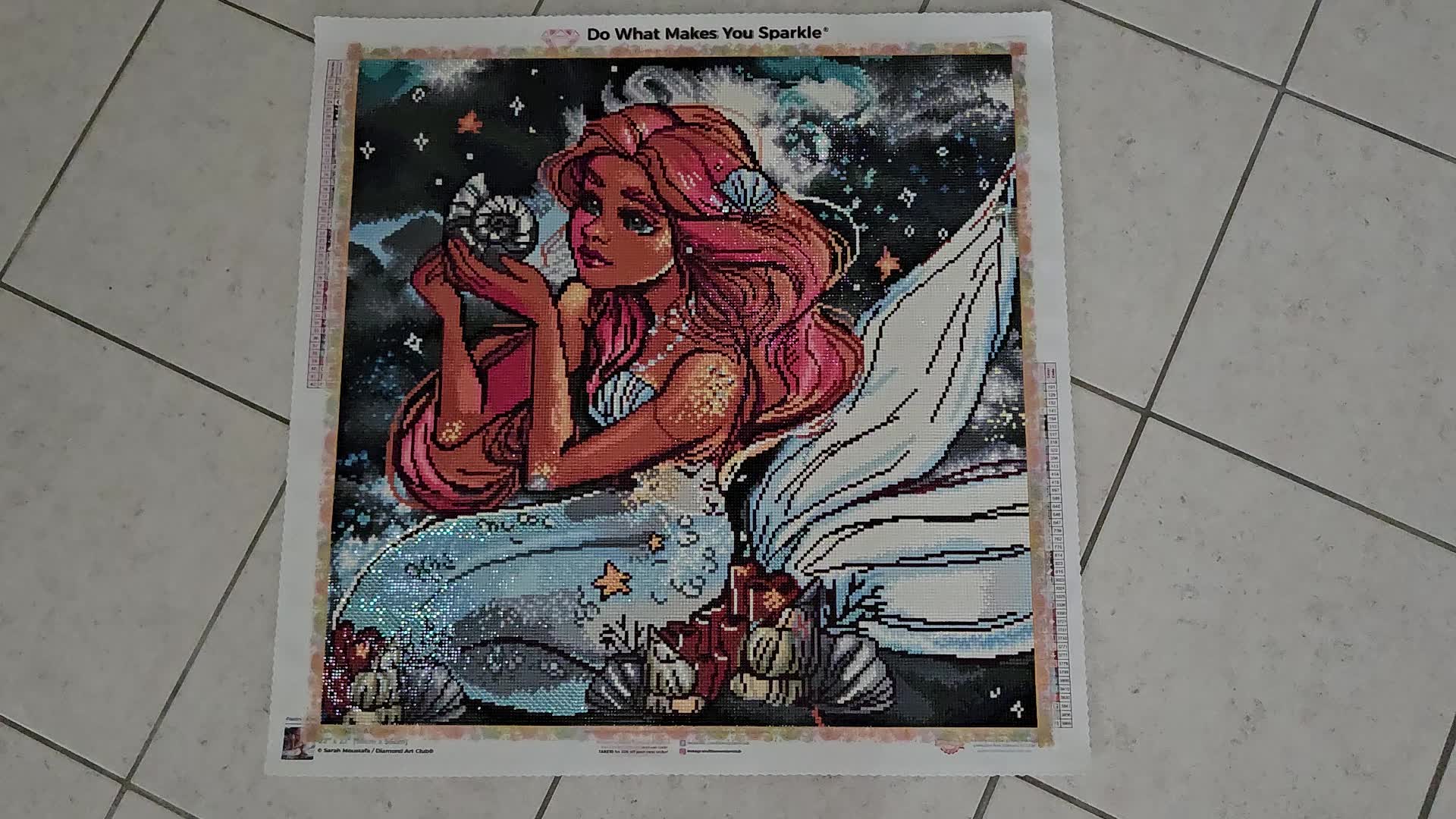 Coral Diamond Painting Kit – Diamond Art Club