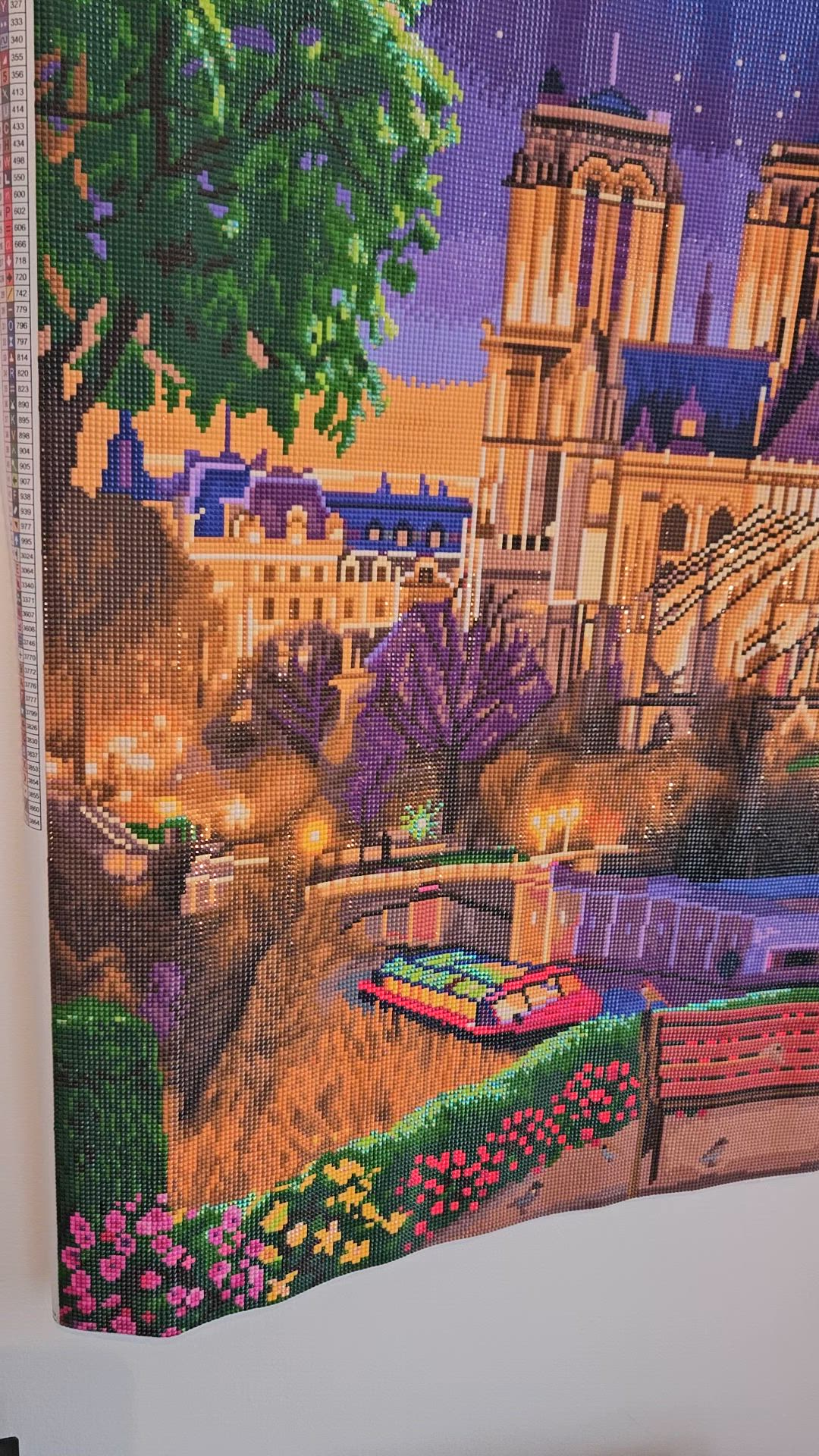 Notre Dame Night Diamond Painting Kit – Diamond Art Club