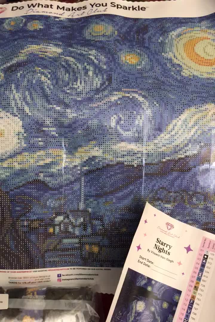 Starry Night Diamond Art Club