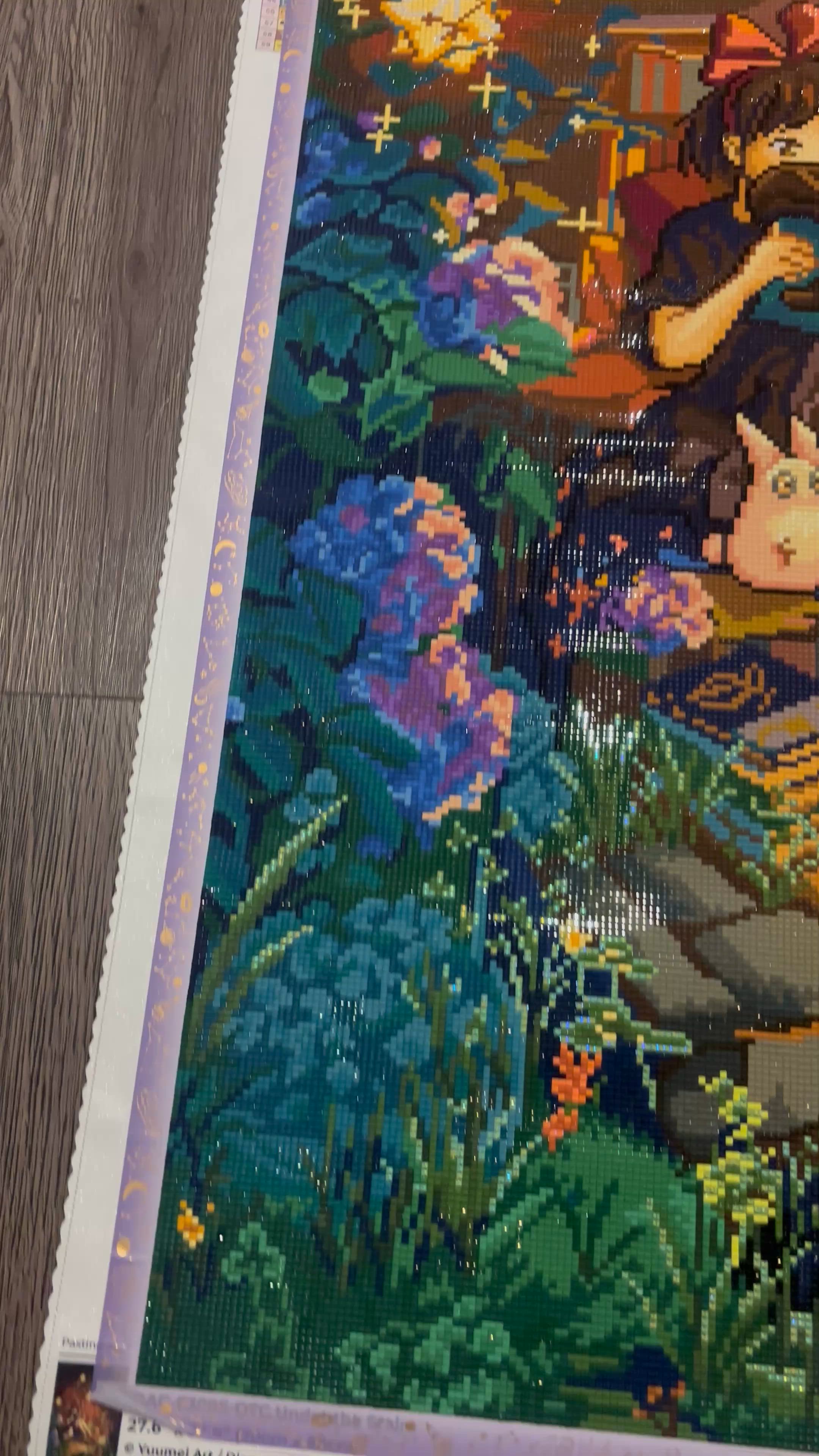 階段の下 ダイヤモンドペインティングキット – Diamond Art Club