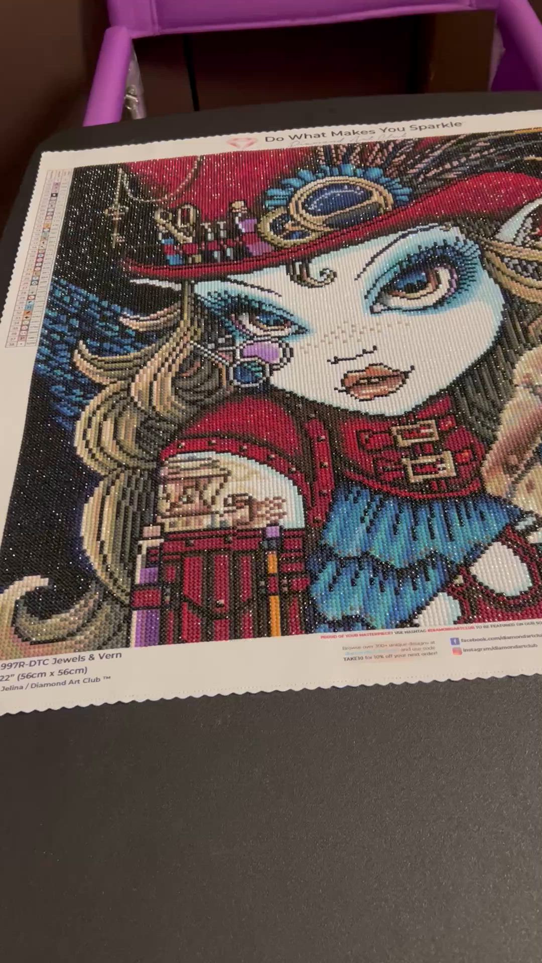 ダイヤモンドアートクラブ イザベル Isabelle – Diamond Art Club